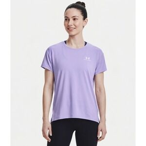 Under Armour Vanish Energy SS 2.0 Purple Rush Training T-Shirt 1379141 Womens S